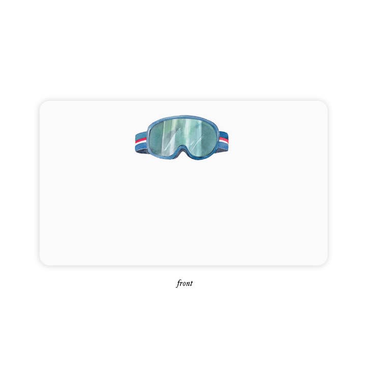 Little Notes | Ski Goggles