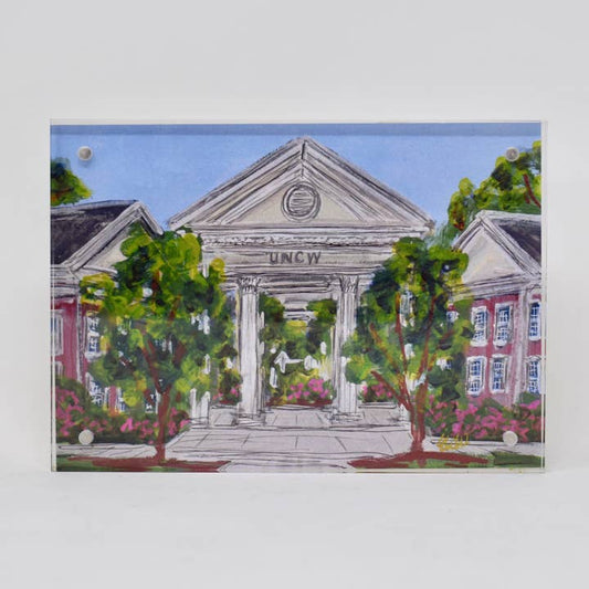 UNCW Landmark Acrylic Block | 5x7