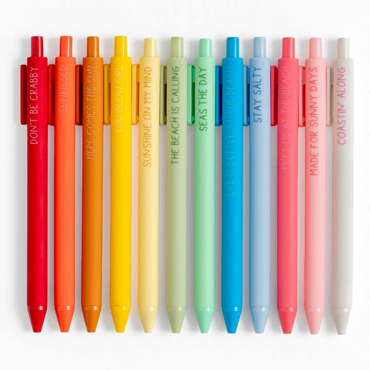 Pen Set | Spread Sunshine Coastal-Inspired