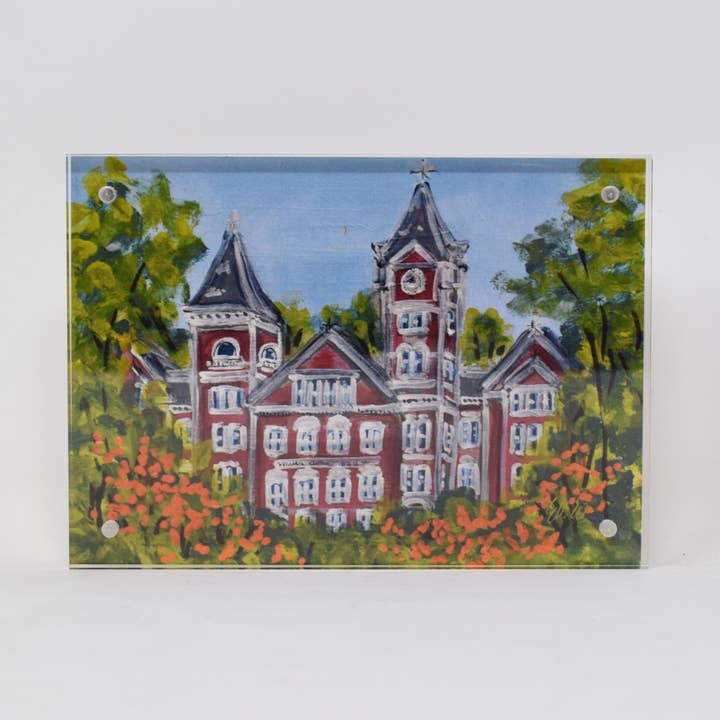 Auburn Landmark Acrylic Block | 5x7