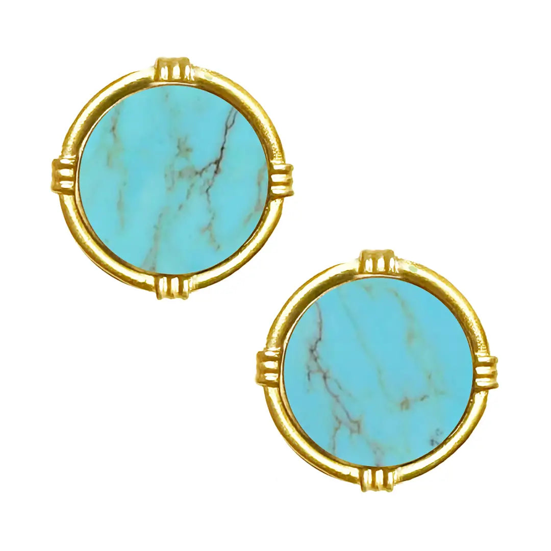 Ida Studs | Turquoise