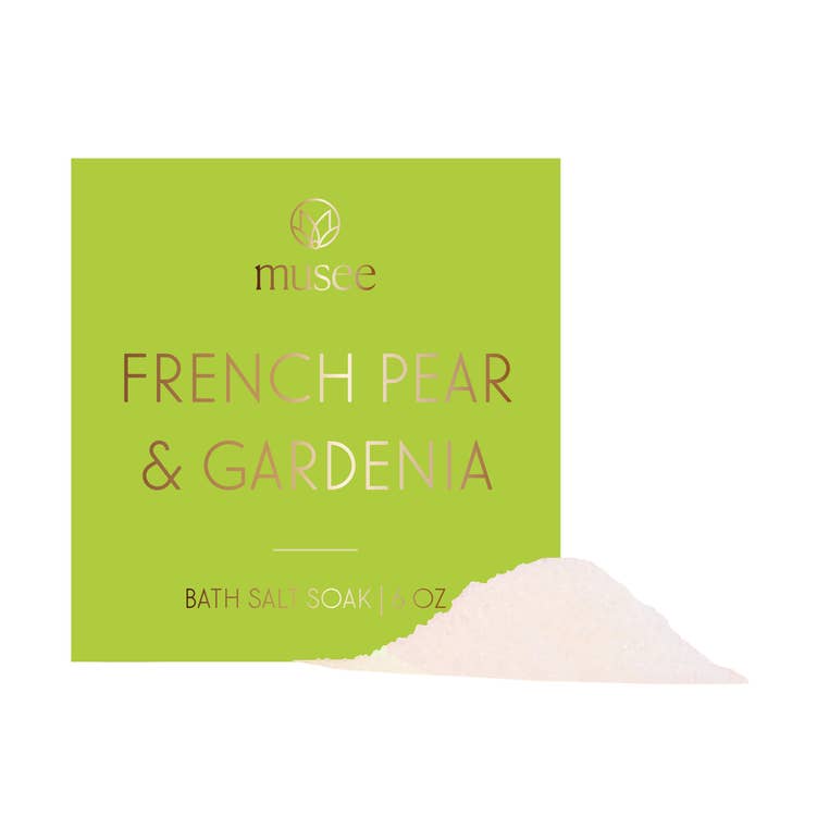 Mini Bath Salt Soak | French Pear & Gardenia