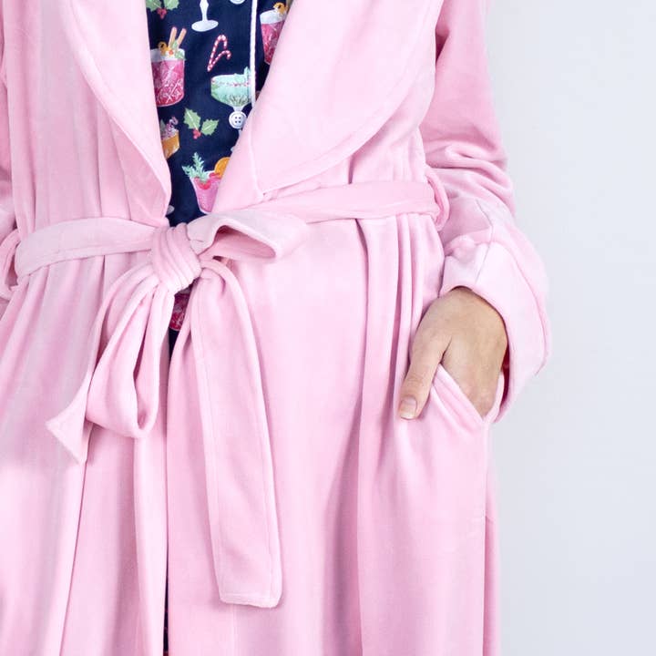 Classic Harbin Robe | Light Pink