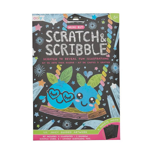 Mini Scratch & Scribble Art Kit | Lil' Juicy