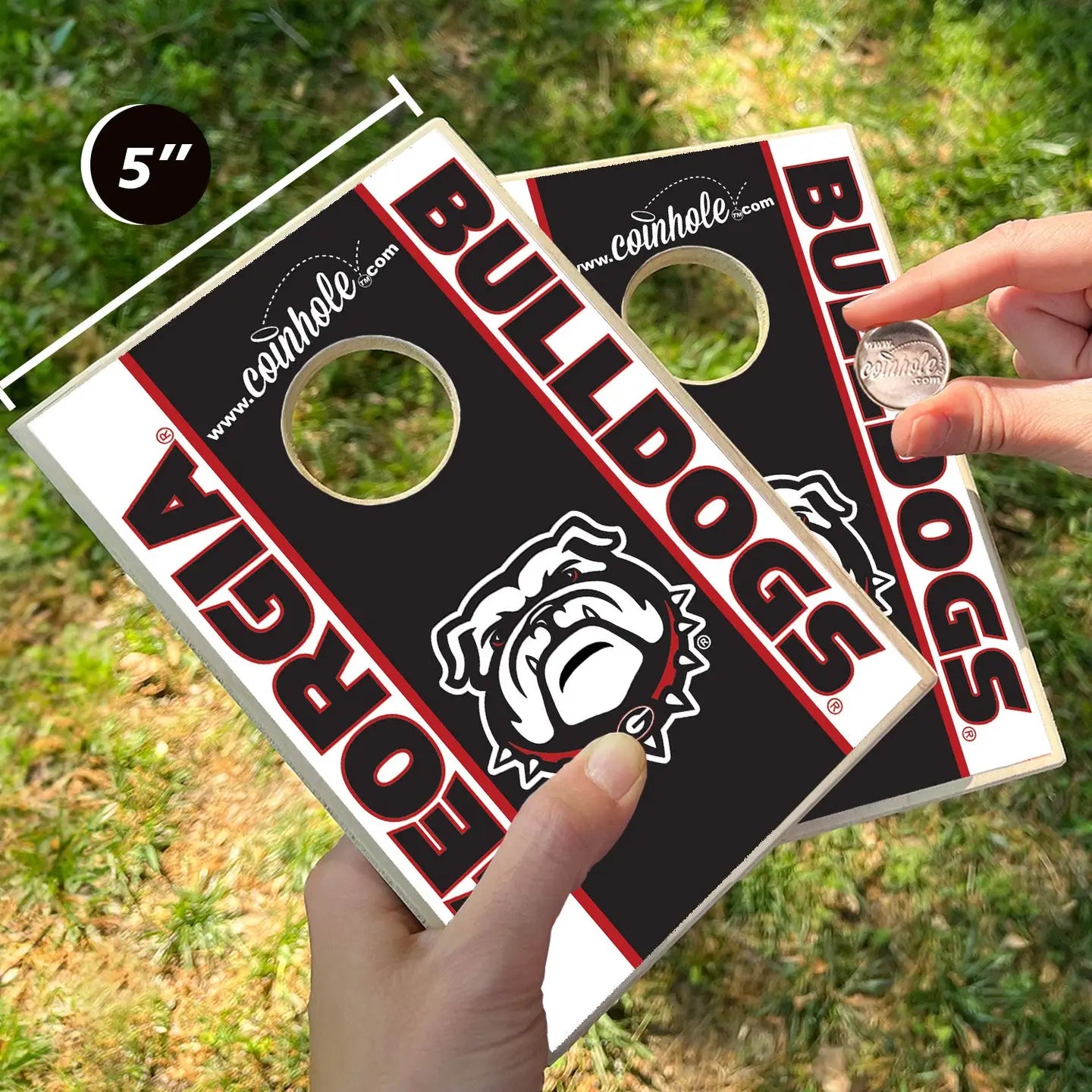 Coinhole Tabletop Game Set | University of Georgia