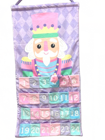 Nutcracker Advent Calendar Plush