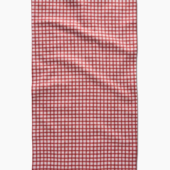 Tea Towel | Fireside Plaid Red