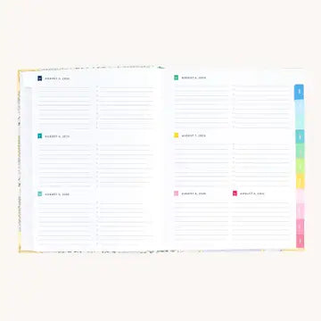 2026-2027 Bookbound Weekly Simplified Planner | Pineapple Charm