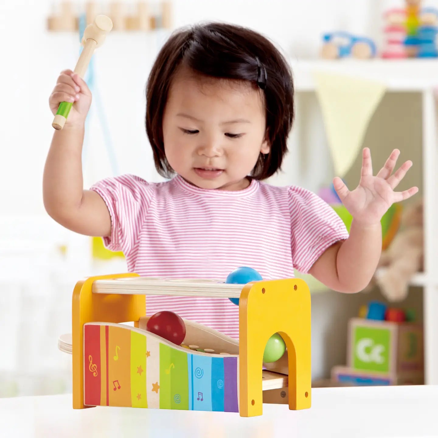 Pound & Tap Bench Toddler Musical Toy with Xylophone
