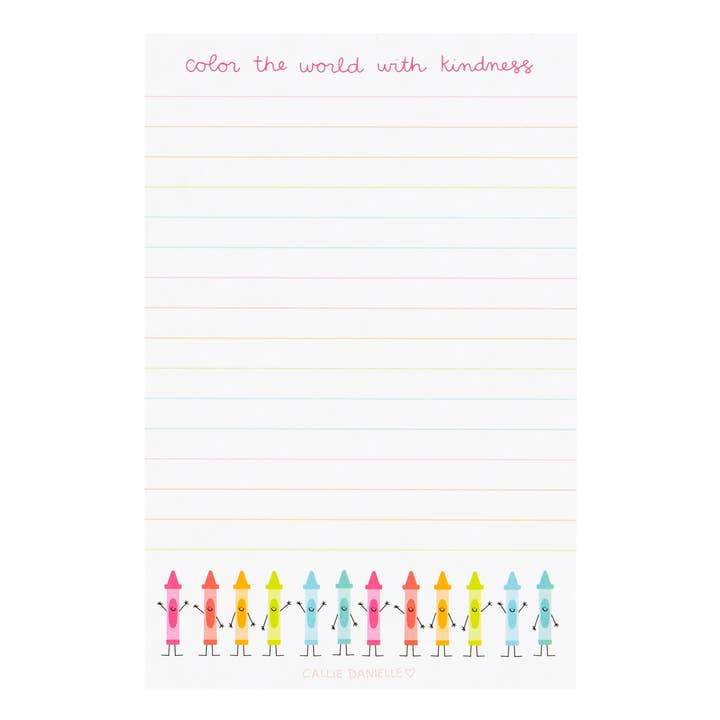 Notepad | Color the World with Kindness