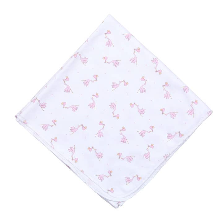 Swaddle Blanket | Worth the Wait | Pink