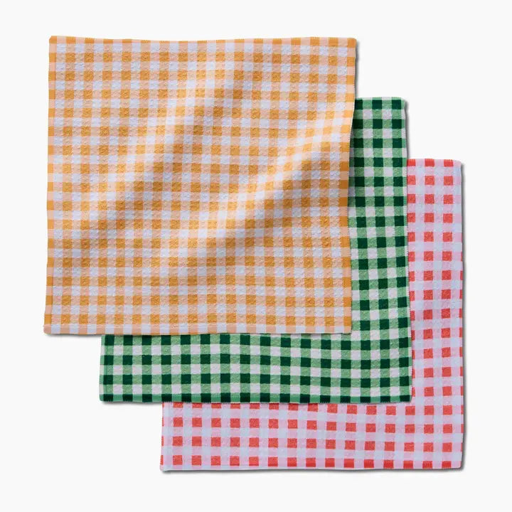 Dishcloth Set | Spring Plaid