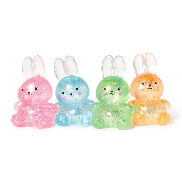Squishy Glitter Bunny Toy | Assorted Colors