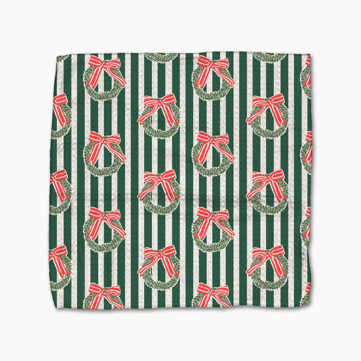 Dishcloth Set | Green Wreaths