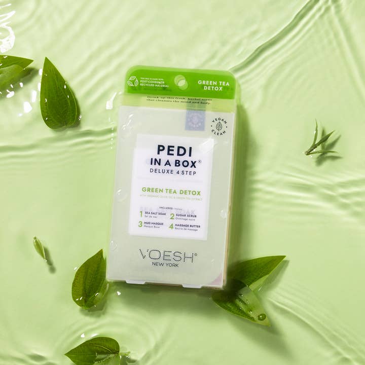 Pedi in A Box | Deluxe 4 Step | Green Tea