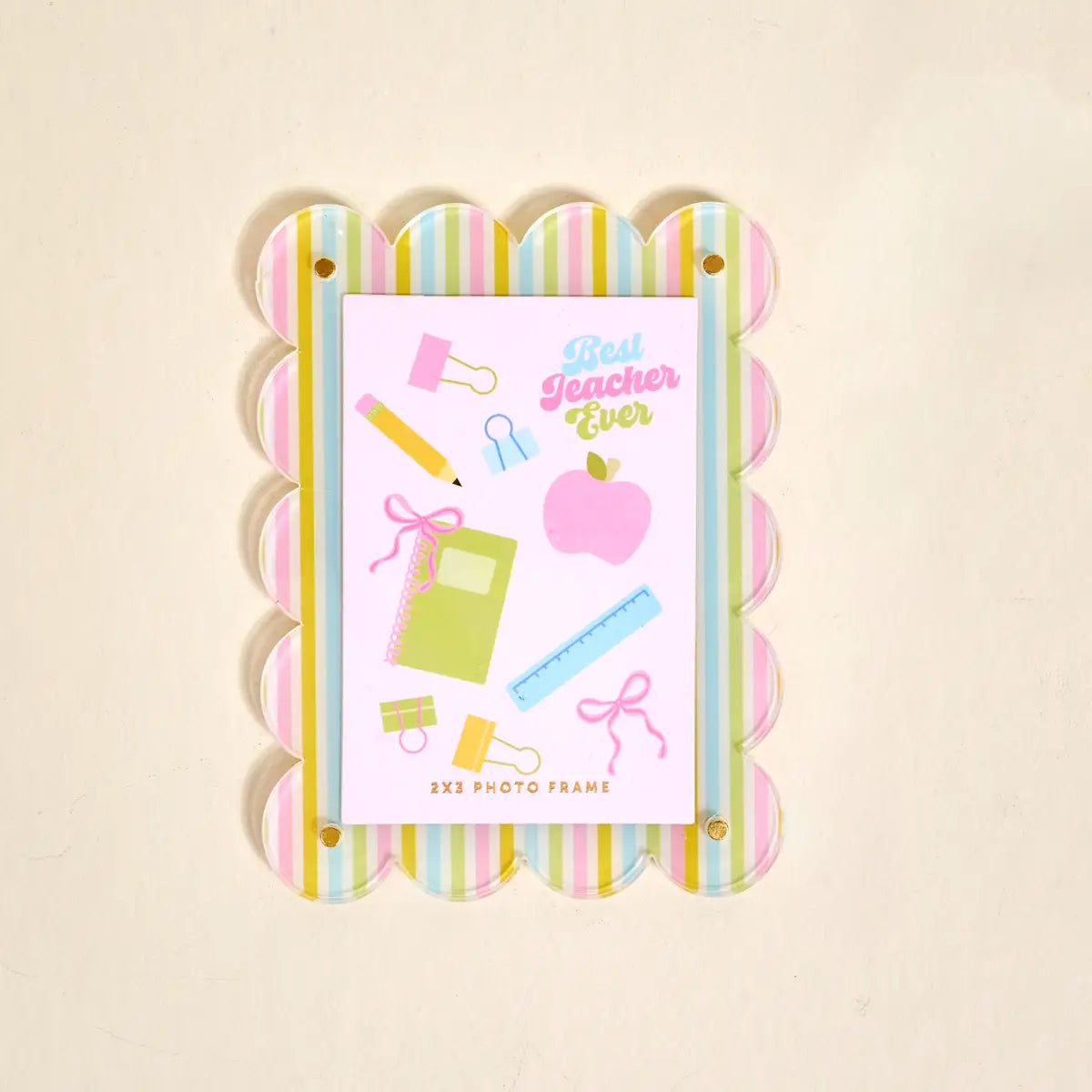 Mini Acrylic Picture Frame Magnet | Color Me Happy