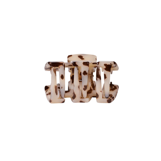 Petite Claw Clip | Blonde Tortoise