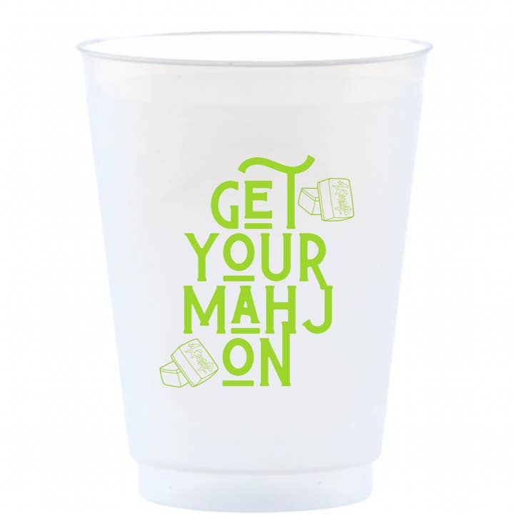 Frosted Cups | Get Your Mahj On