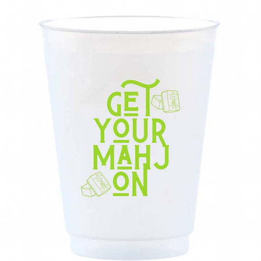 Frosted Cups | Get Your Mahj On