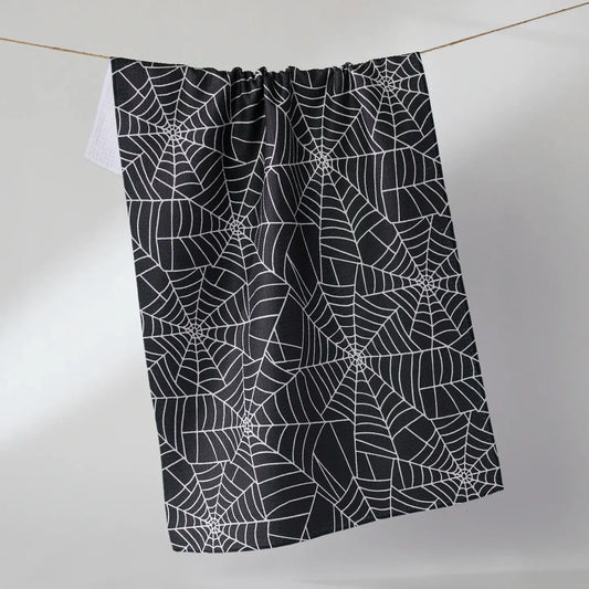 Tea Towel | Whisper Web Black