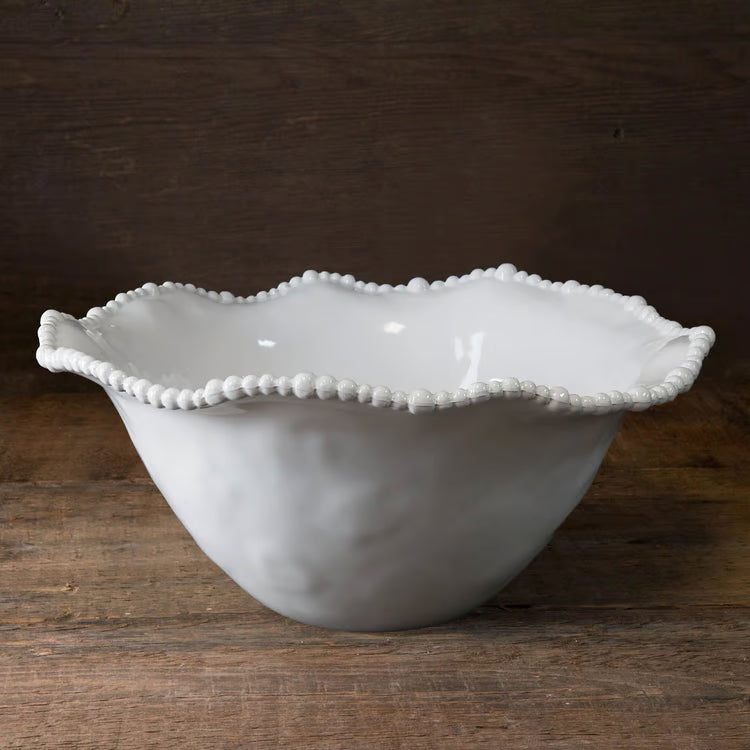 VIDA Alegria Large Bowl | White