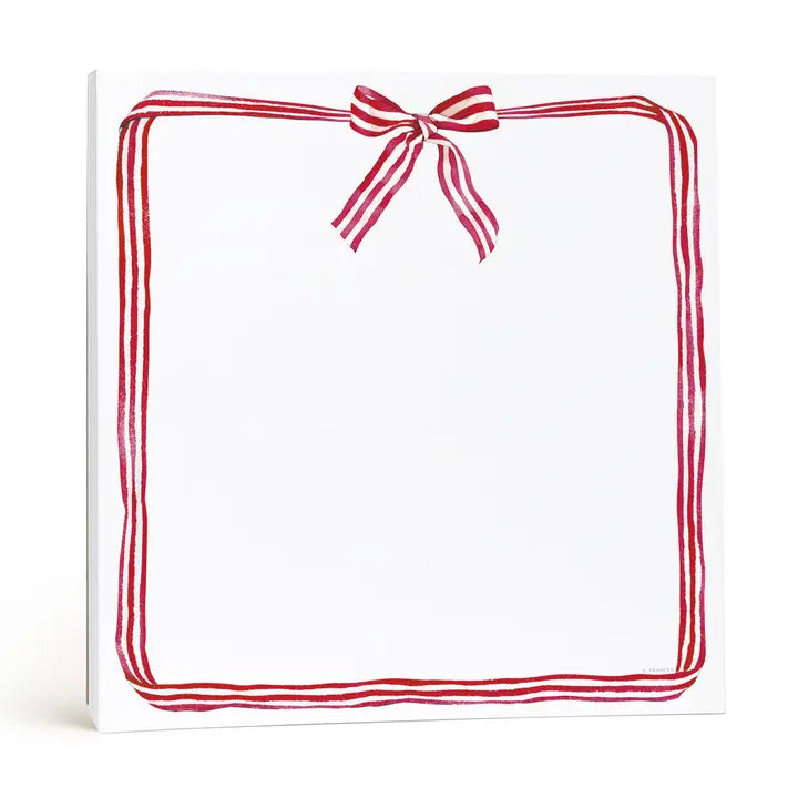 Chunky Square Notepad | Red Ribbon Candy