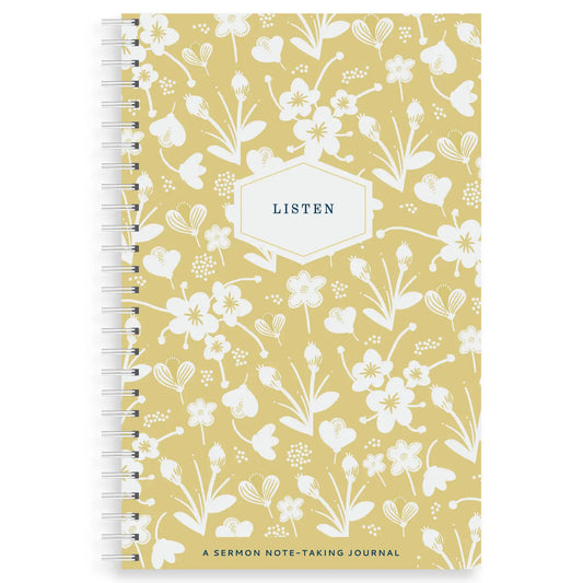 Sermon Notebook | Marigold Floral