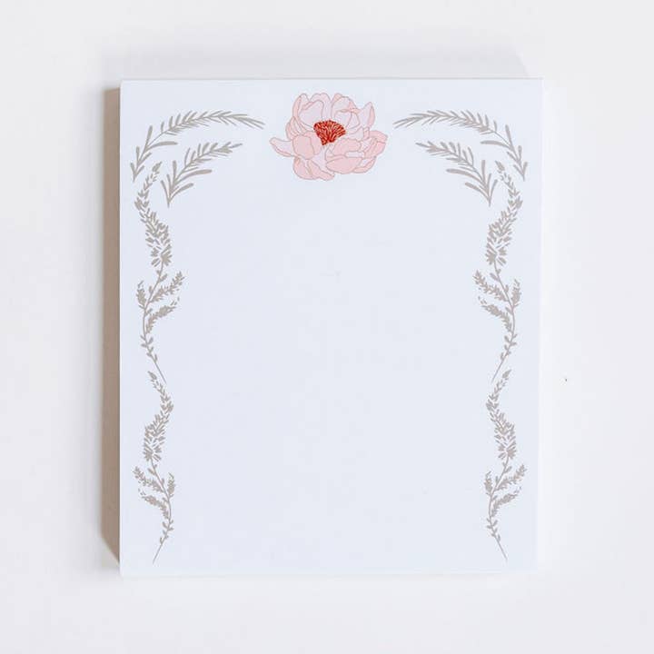 Large Notepad | Peony