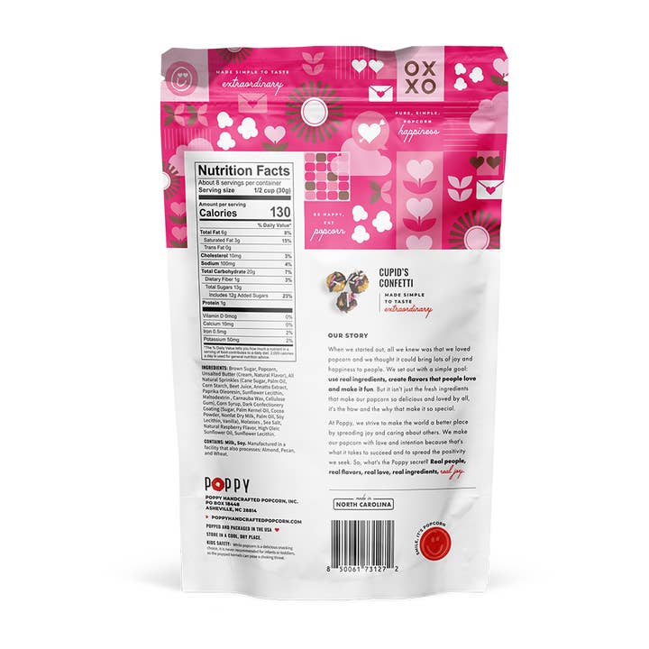 Cupid's Confetti Poppy Popcorn