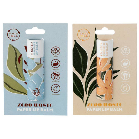 Florens Zero Waste Paper Lip Balm | Assorted Styles