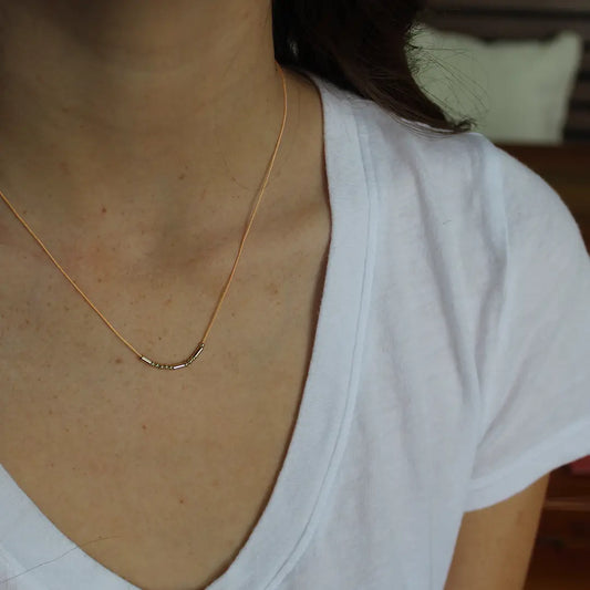 Morse Code Necklace | BFF
