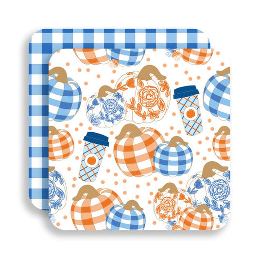 Fall Thick Paper Coasters | For Pete's Sake Pottery