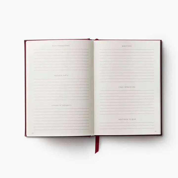 Ladies Night Book Club | Embroidered Book Journal