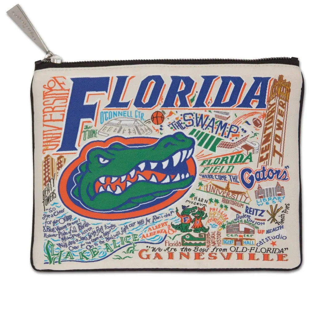 University of Florida Collegiate Zip Pouch