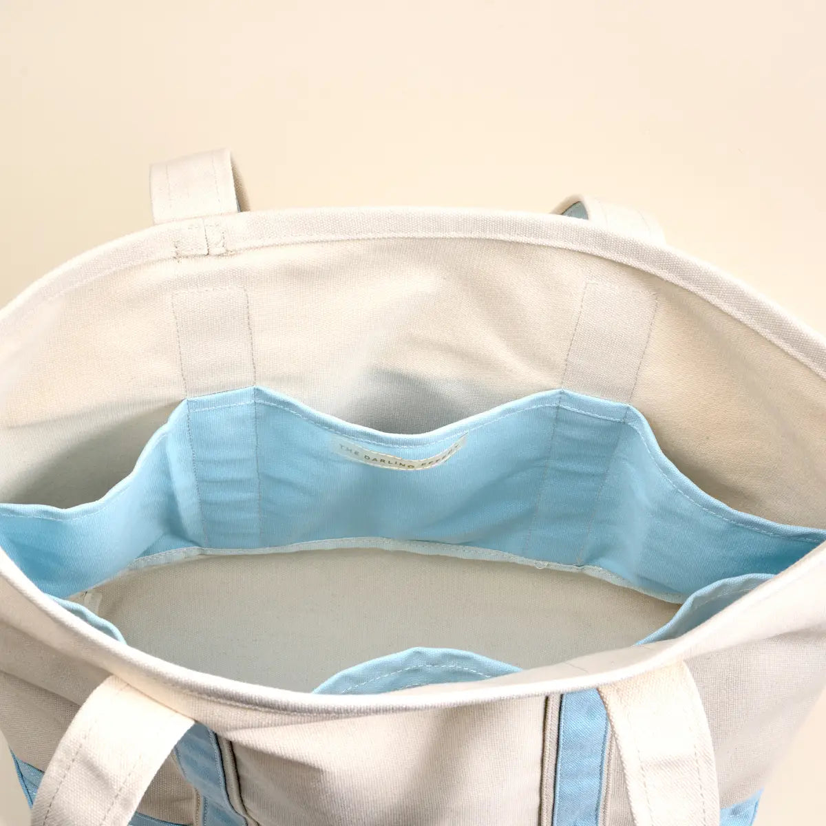 Canvas Tote Bag | Light Blue