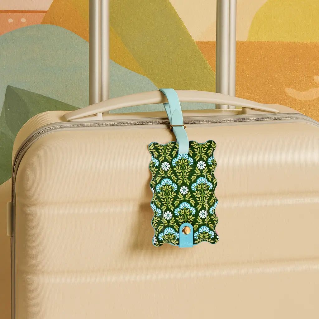 Jetsetter Luggage Tag | Everbloom Forest Green
