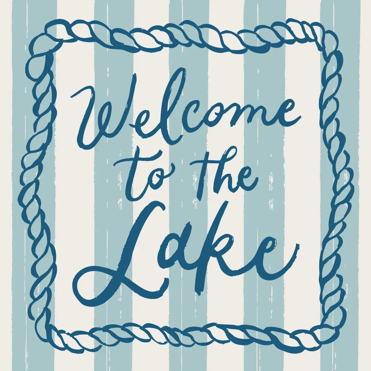 Cocktail Napkins | Welcome Lake