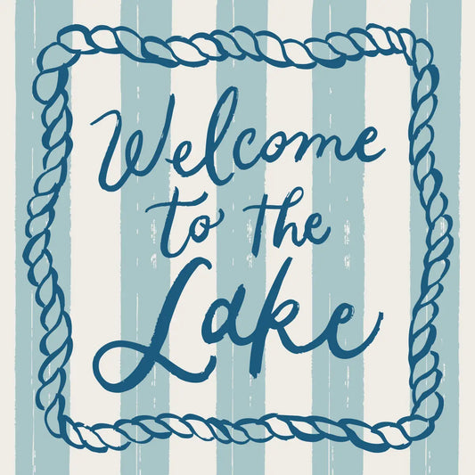 Cocktail Napkins | Welcome Lake