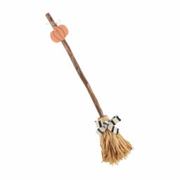 Pumpkin Broom Decor