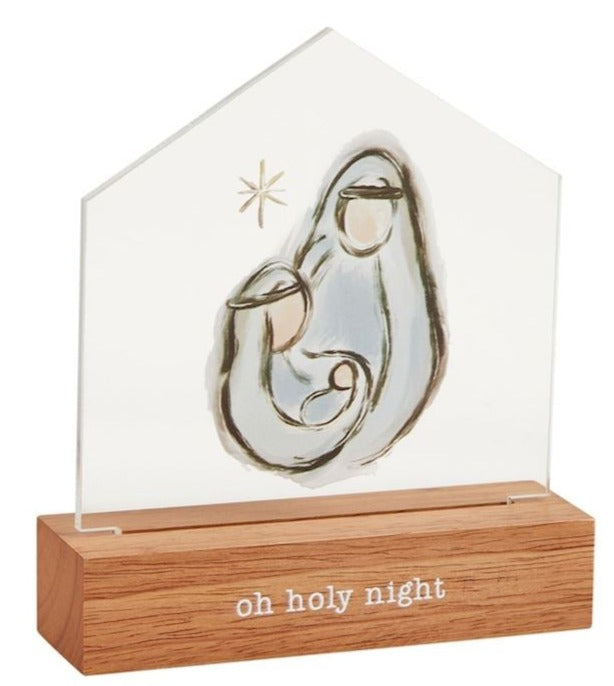 Nativity Light-Up Plaque | Holy