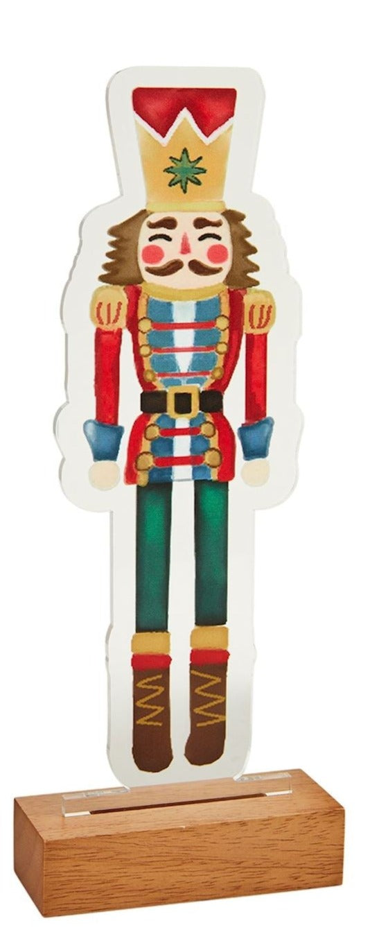 Light-Up Acrylic Nutcracker | Small