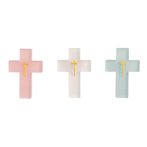 Painted Resin Crosses | Assorted Colors