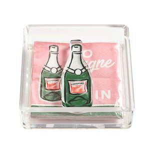 Champagne Napkin Holder and Weight Set