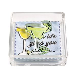 Margarita Napkin Holder and Weight Set