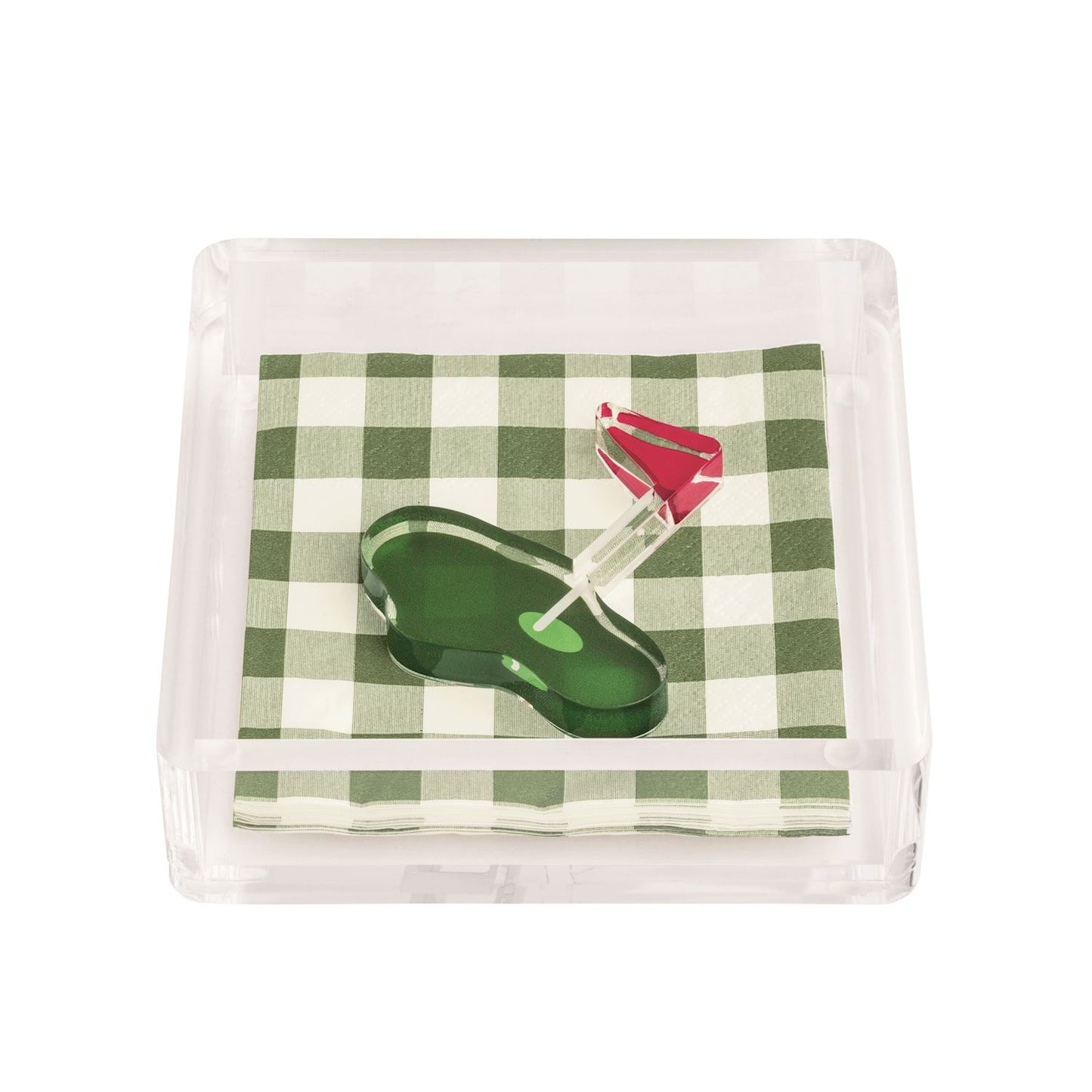 Golf Napkin Holder and Weight Set