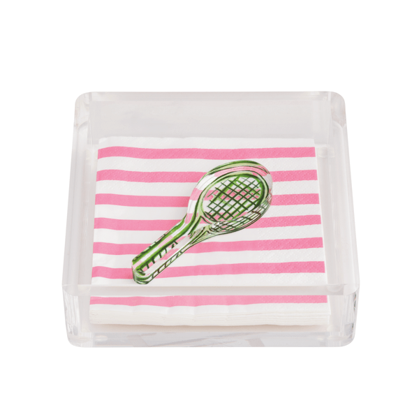 Tennis Napkin Holder and Weight Set