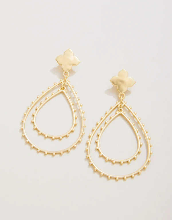 Richmond Hill Teardrop Earrings Gold