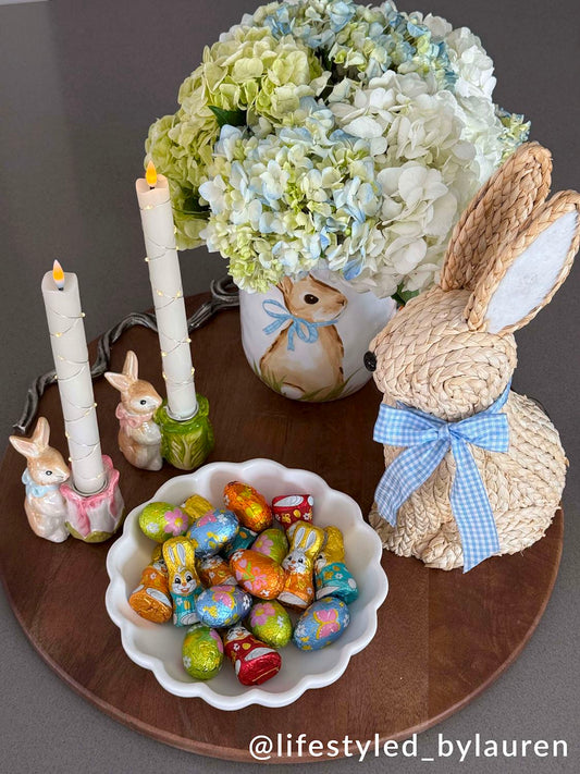 Tulip Bunny Taper Holder