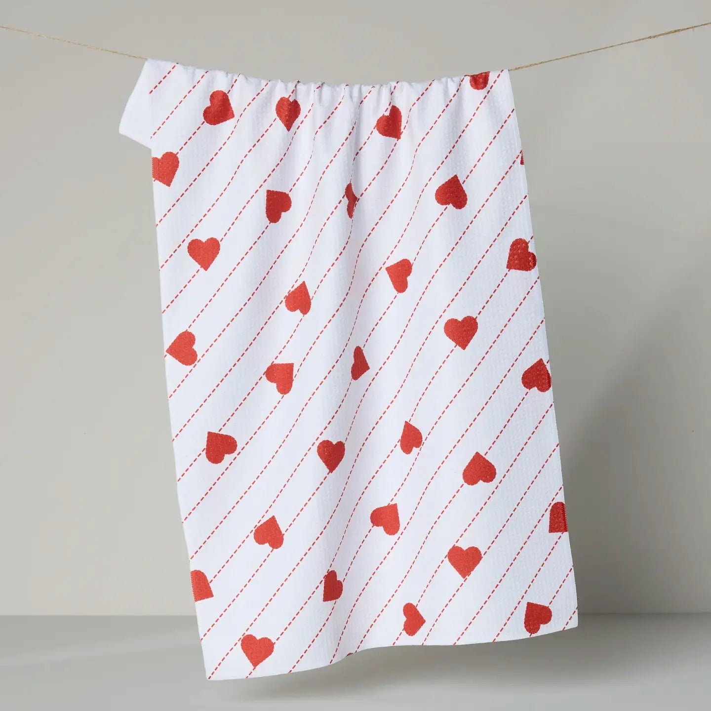 Tea Towel | Stitched Heart