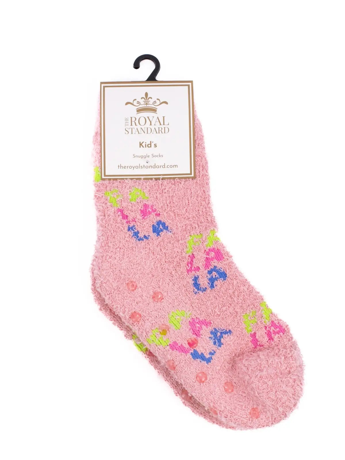 Kid's Falala Snuggle Socks Light Pink/Multi